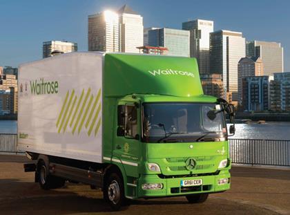 New Waitrose hybrid van