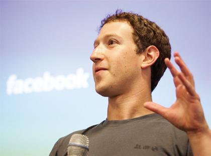Mark Zuckerberg of Facebook