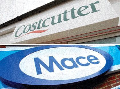 Costcutter and Mace symbols