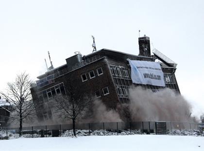 Make Mine a Builders demolishes school