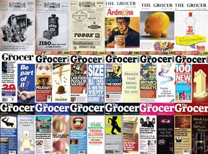 150 years of The Grocer covers
