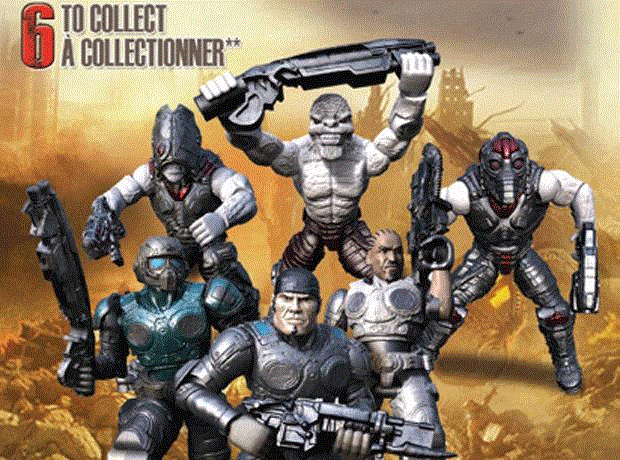 Meccano launches blind-bagged Gears of War sets