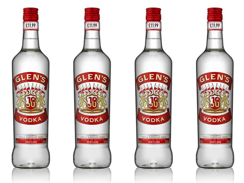 Glen's Vodka and High Commissioner get pricemarked bottles