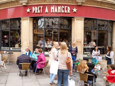 Pret to open new stores in US and European airports