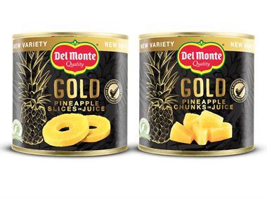 Del Monte launches premium 'Gold' variety tinned pineapple