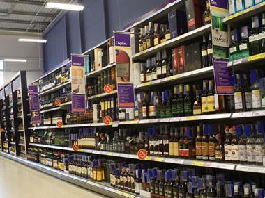 Tesco only big four retailer to increase booze share in 2018